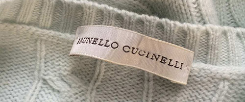 Cashmere Shopping Tour at Cucinelli factory outlet in Umbria